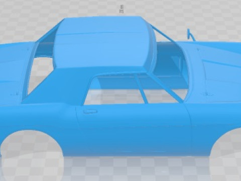 Autobianchi Stellina 1964 Printable Body Car 3D प्रिंट मॉडल