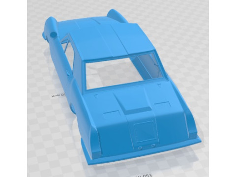 Autobianchi Stellina 1964 Printable Body Car 3D प्रिंट मॉडल