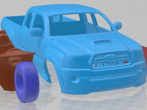 Toyota Tacoma XRunner 2011 Printable Car Modelo de impresión 3D