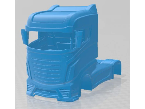 Scania R1000 2014 Printable Body Truck 3D Print Model