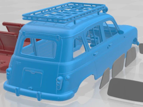 Renault 4 Trophy Printable Car 3D Print Model