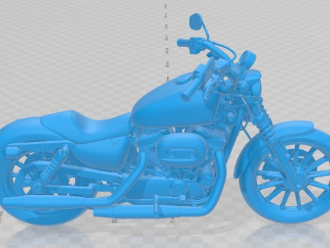 Harley Davidson Iron 883 2015 Printable Motorbike 3D printmodel