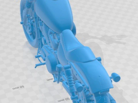 Harley Davidson Iron 883 2015 Printable Motorbike 3D Print Model
