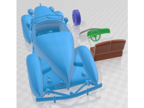Auburn Speedster 851 1935 Printable Car 3D 打印模型
