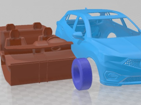 Acura CDX 2016 Printable Car 3D Принт Модель