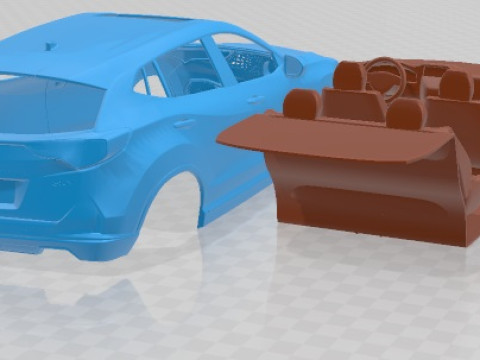 Acura CDX 2016 Printable Car 3D Принт Модель