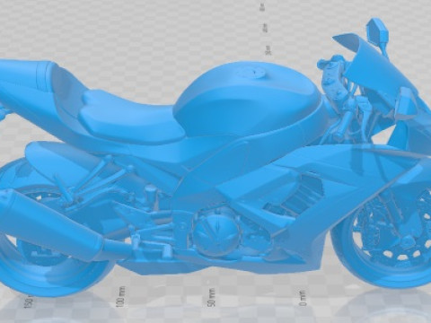 Kawasaki Ninja ZX 10R 2011 Printable Motorbike Modelo de Kawasaki Ninja ZX 10R 2011 Printable Motorbike Modelo de