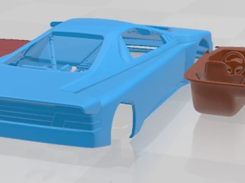 Peugeot Oxia 1988 Printable Car 3D Print Model