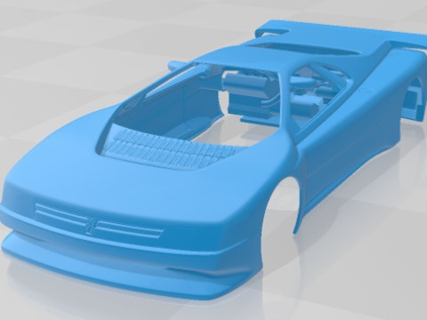 Peugeot Oxia 1988 Printable Body Car 3D Baskı Modeli