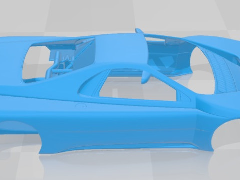 Peugeot Oxia 1988 Printable Body Car Modelo de impresión 3D
