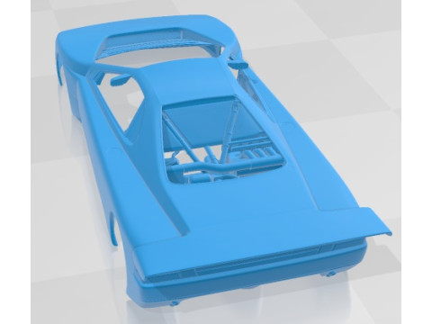 Peugeot Oxia 1988 Printable Body Car Modelo de impresión 3D