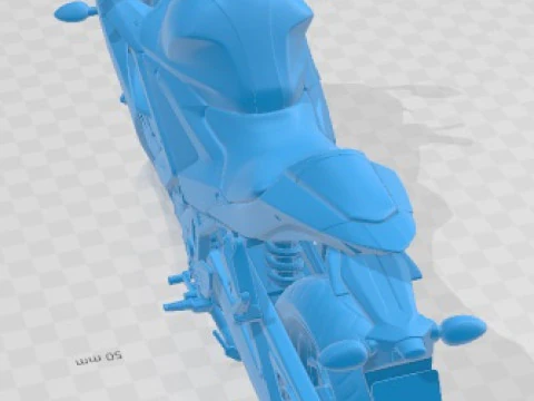 Moto Imprimible Yamaha YZF R3 2015 Modelo de impresión 3D