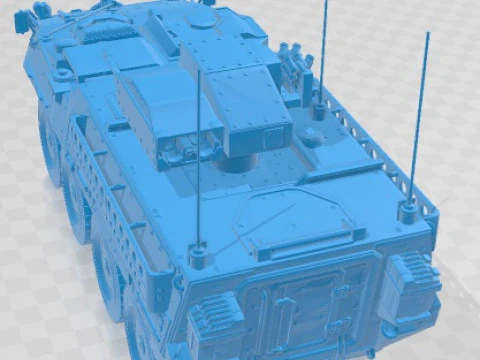 M1134 ATGM Stryker 2008 Printable 3D Print Model