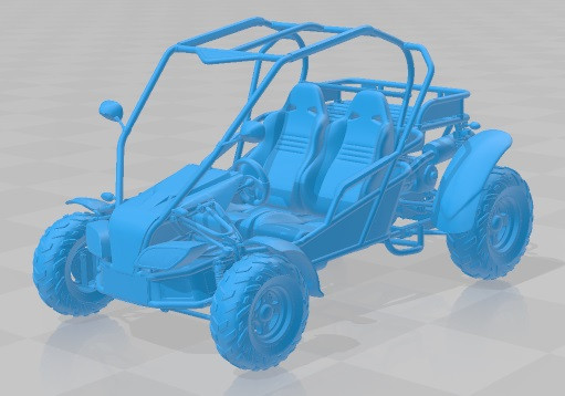 Automatic Dune Buggy 250 Printable 3D Druckmodell