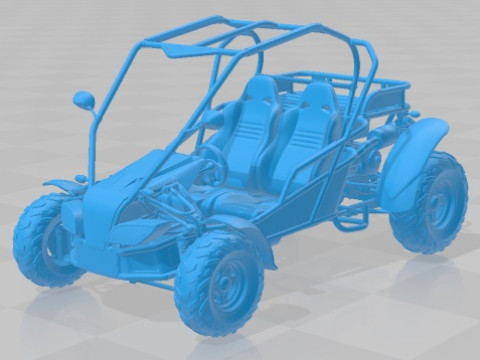 Automatic Dune Buggy 250 Printable 3D Print Model
