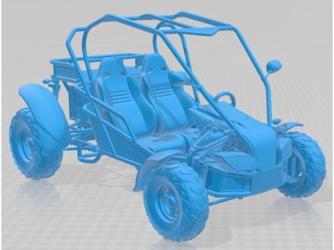 Automatic Dune Buggy 250 Printable 3D Print Model