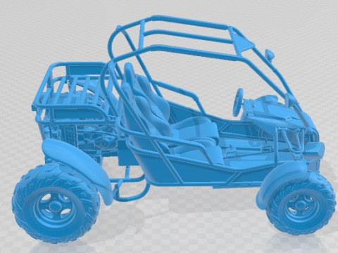 Automatic Dune Buggy 250 Printable 3D Print Model