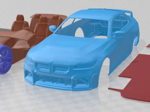 M2 M Performance 2023 Printable Car 3D Print Model