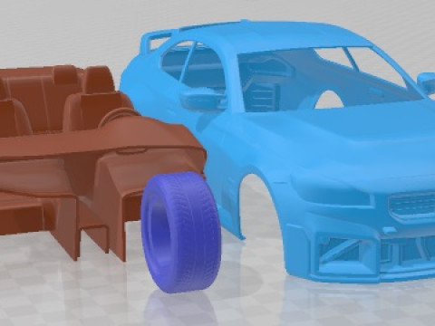 M2 M Performance 2023 Printable Car Model do druku 3D