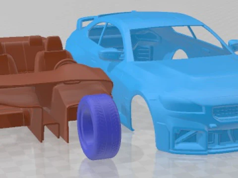 M2 M Performance 2023 Printable Car 3D Print Model