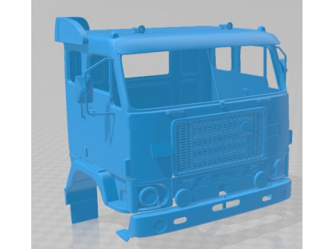 Volvo F88 Tractor Truck 1968 Printable Cabin Modelo de impresión 3D