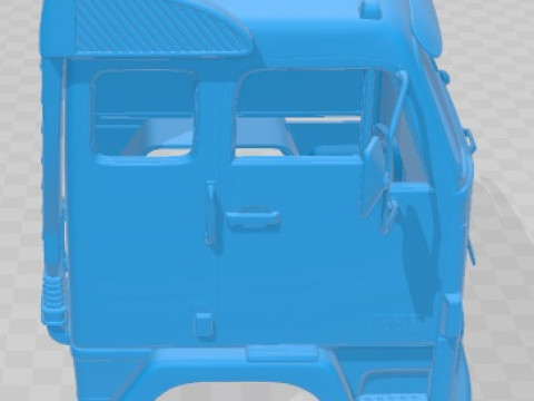 Volvo F88 Tractor Truck 1968 Printable Cabin Modelo de impresión 3D