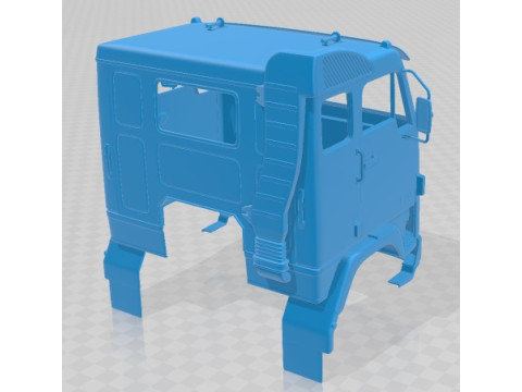 Volvo F88 Tractor Truck 1968 Printable Cabin Modelo de impresión 3D