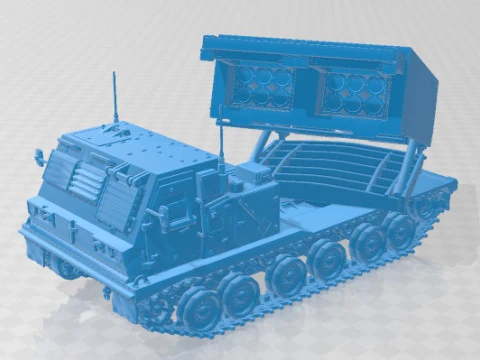 MLRS M270 A1 1998 Printable 3D Print Model