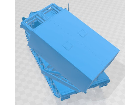 MLRS M270 A1 1998 Printable Model Cetak 3D