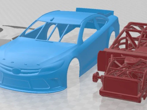 Carro para impress&atilde;o Toyota Camry Nascar DeWalt Matt Kenseth 2015 Modelo de Impressão 3D