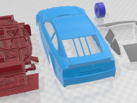 Toyota Camry Nascar DeWalt Matt Kenseth 2015 Printable Car 3D Print Model