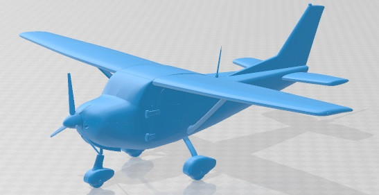 Legend 600 Printable Airplane Modèles 3D en vedette .c4d .max .obj .3ds .fbx .stl .blend 