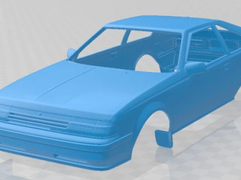 Carro com carroceria para impress&atilde;o Toyota Celica Liftback 1981 Modelo de Impressão 3D
