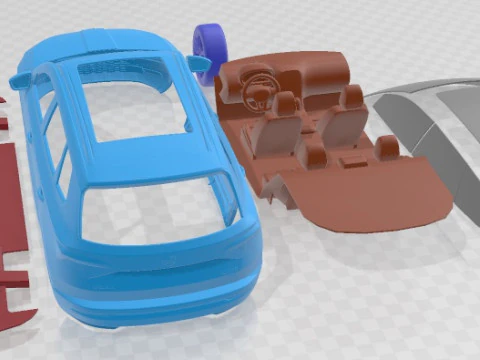 Skoda Karoq Scout 2019 Printable Car 3D Print Model