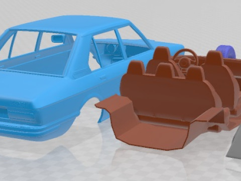 Series 5 E12 1978 Printable Car 3D Print Model