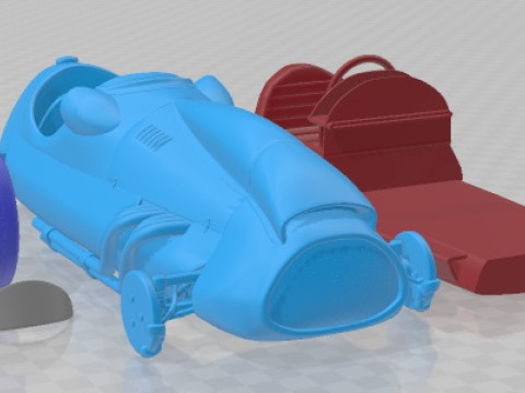 Cooper T20 F1 1952 Printable Car Model Cetak 3D