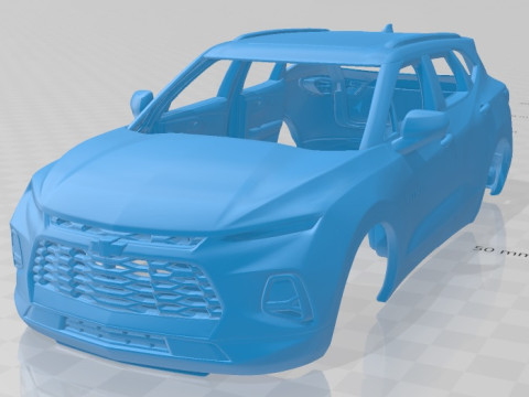 Chevrolet Blazer RS 2019 Printable Body Car 3D प्रिंट मॉडल