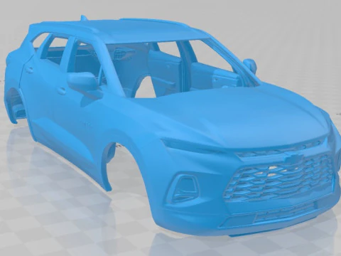Chevrolet Blazer RS 2019 Printable Body Car 3D Print Model
