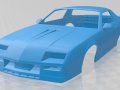 Chevrolet Camaro Z28 Coupe 1982 Printable Body Car Model do druku 3D