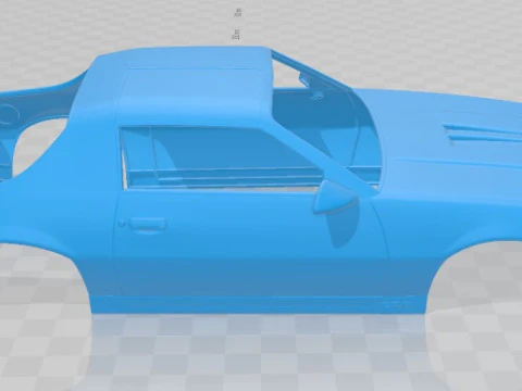 Chevrolet Camaro Z28 Coupe 1982 Printable Body Car 3D Print Model
