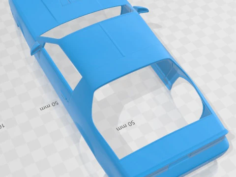 Chevrolet Camaro Z28 Coupe 1982 Printable Body Car 3D Print Model