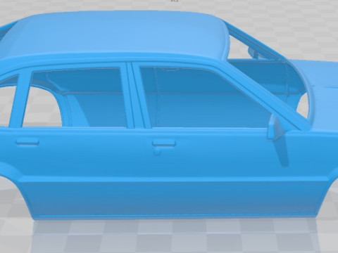 Chevrolet Citation 1980 Printable Body Car 3D 프린트 모델