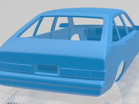 Chevrolet Citation 1980 Printable Body Car 3D 프린트 모델