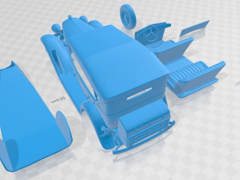 Chevrolet Confederate Phaeton 1932 Printable Car Modelo de impresión 3D