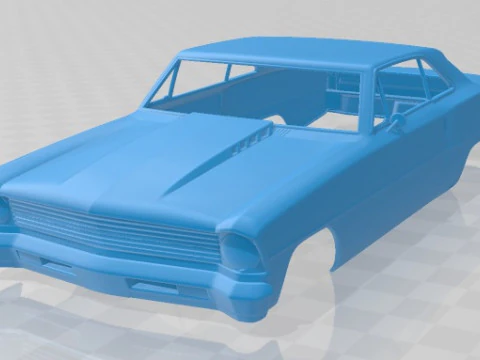 Chevrolet Nova Concept 2015 Printable Body Car 3D Print Model