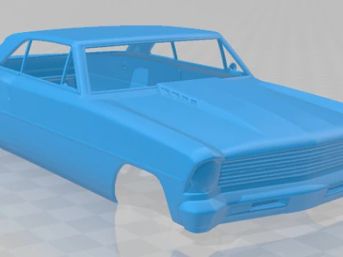 Chevrolet Nova Concept 2015 Printable Body Car 3D Print Model