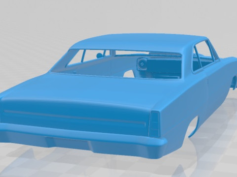 Chevrolet Nova Concept 2015 Printable Body Car Modelo de impresión 3D