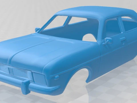Coche de carrocer&iacute;a imprimible Chrysler 180 Modelo de impresión 3D