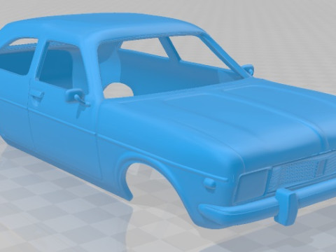 Chrysler 180 Printable Body Car Modelo de Impressão 3D