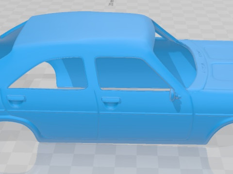 Chrysler 180 Printable Body Car Modelo de Impressão 3D